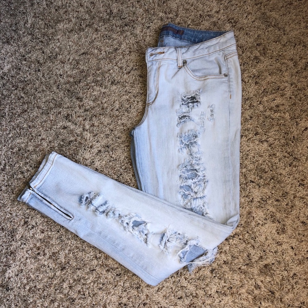 Distressed Jeans